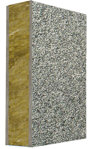 真石漆岩棉保温装饰一体板